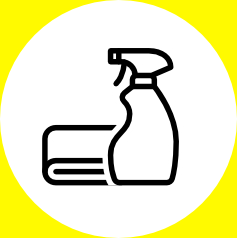 cleaning supplies icon